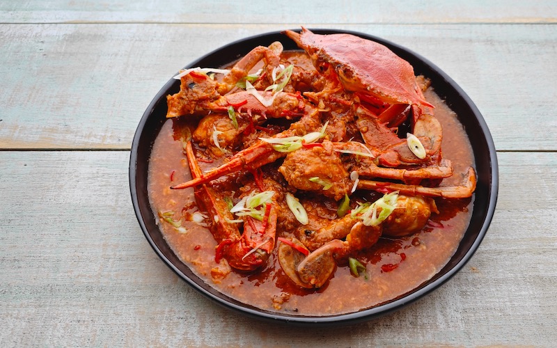 Garlic Chilli Crabs